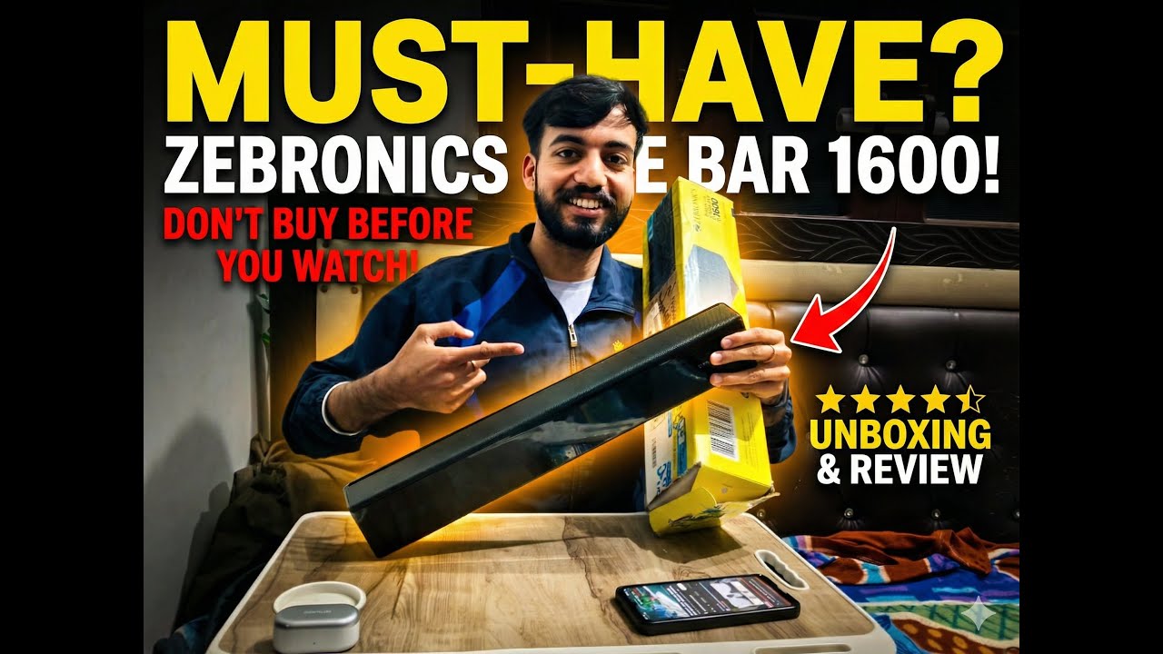 Is Zebronics ZEB-JUKE BAR 1600 the BEST Home Speaker for You?