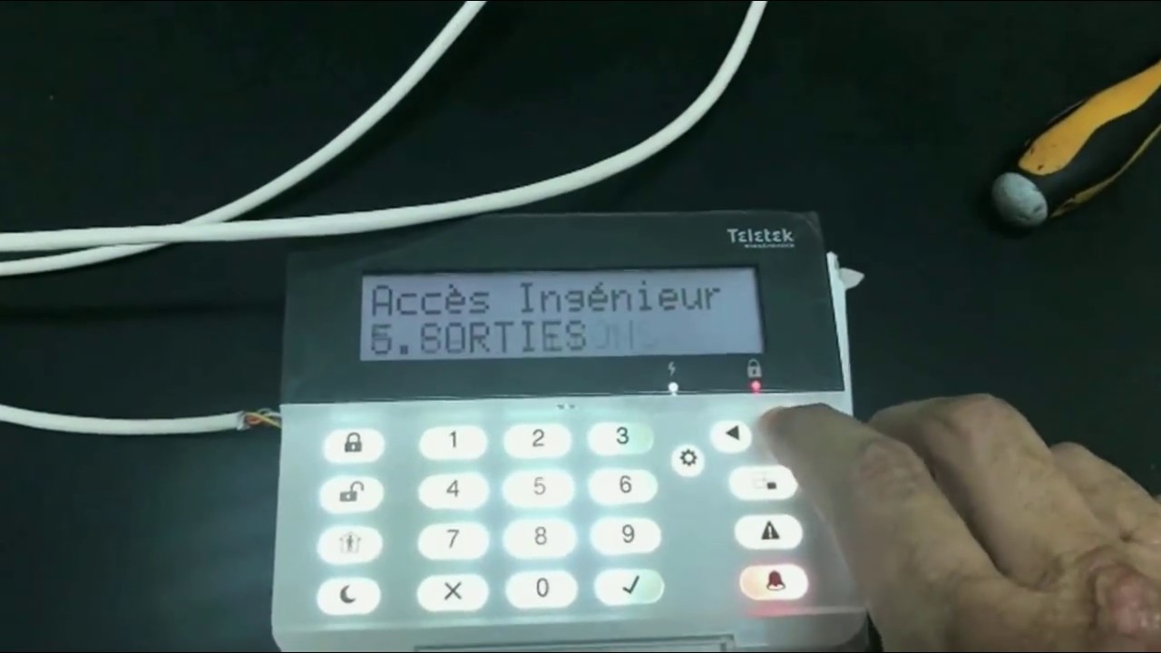 Formation complète Teletek Eclipse 8 برنامج تعليمي  pack alarme Teletek