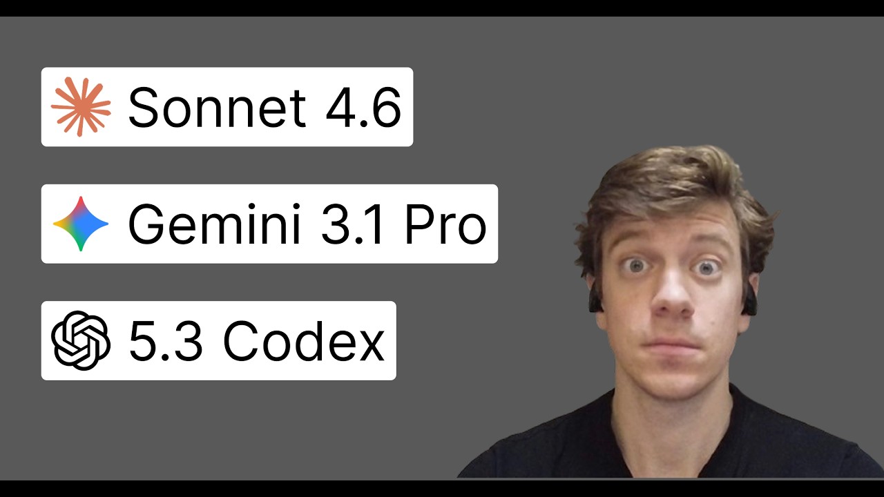 Полное сравнение кодов: Sonnet 4.6 против Gemini 3.1 Pro против Codex 5.3
