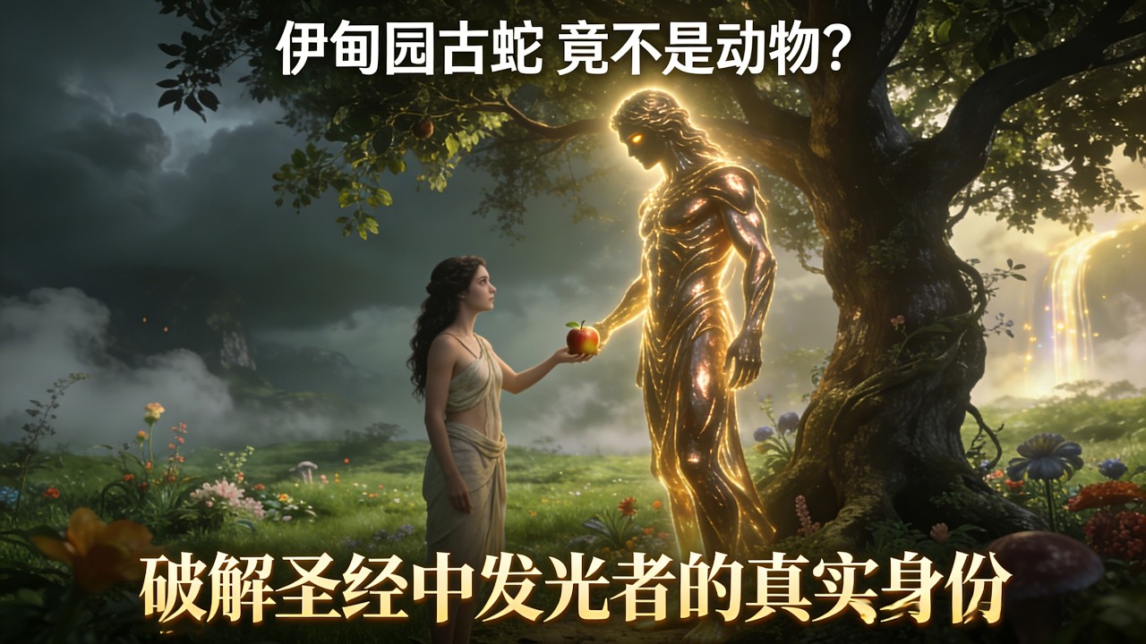 夏娃為何不怕蛇？聖經沒告訴你的真相！ #神學 #信仰冷知識