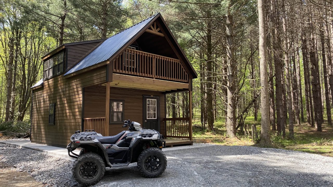 Cabin Security Upgrade, Then we Explore The Neighborhood