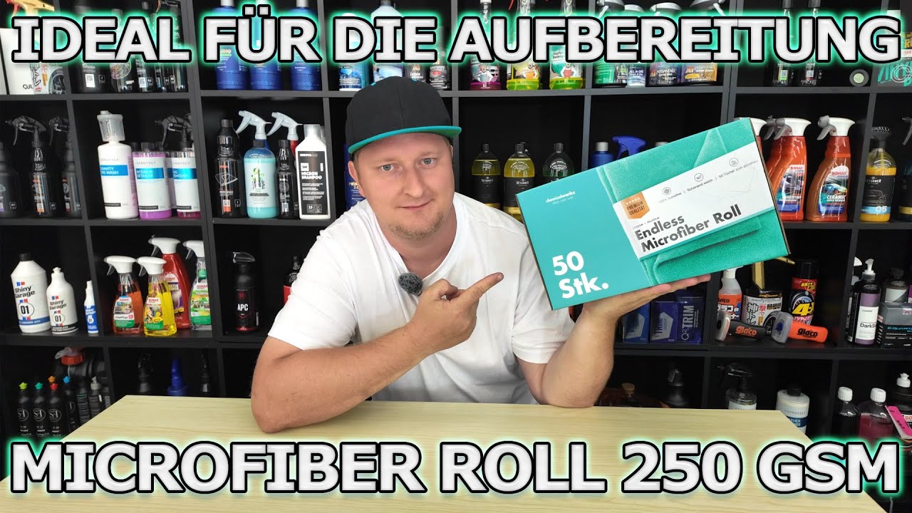 IDEAL für die Aufbereitung mit TOP Preis/Leistung! chemicalworkz Endless Mikrofasertücher Rolle
