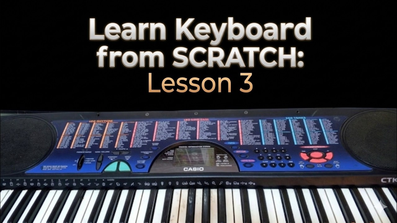 Learn Keyboard from Scratch: Your Third Lesson!  