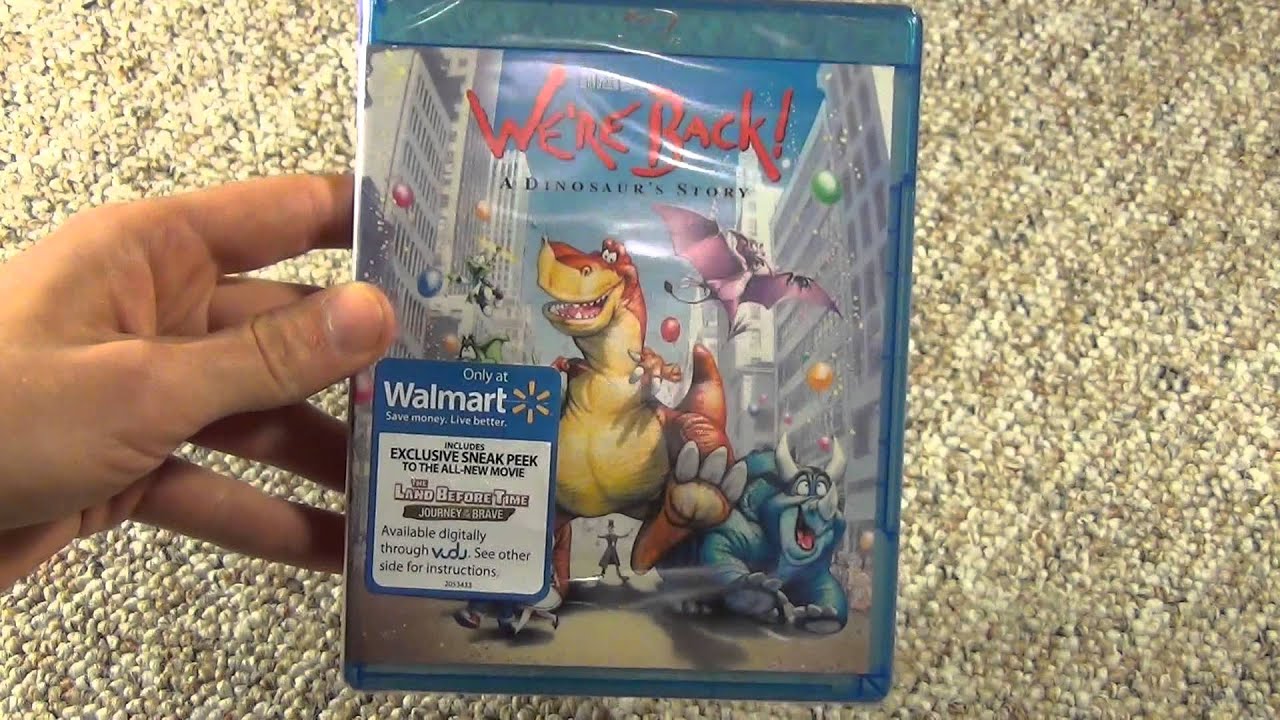 Мы вернулись! Распаковка Blu-Ray «Истории динозавра»
