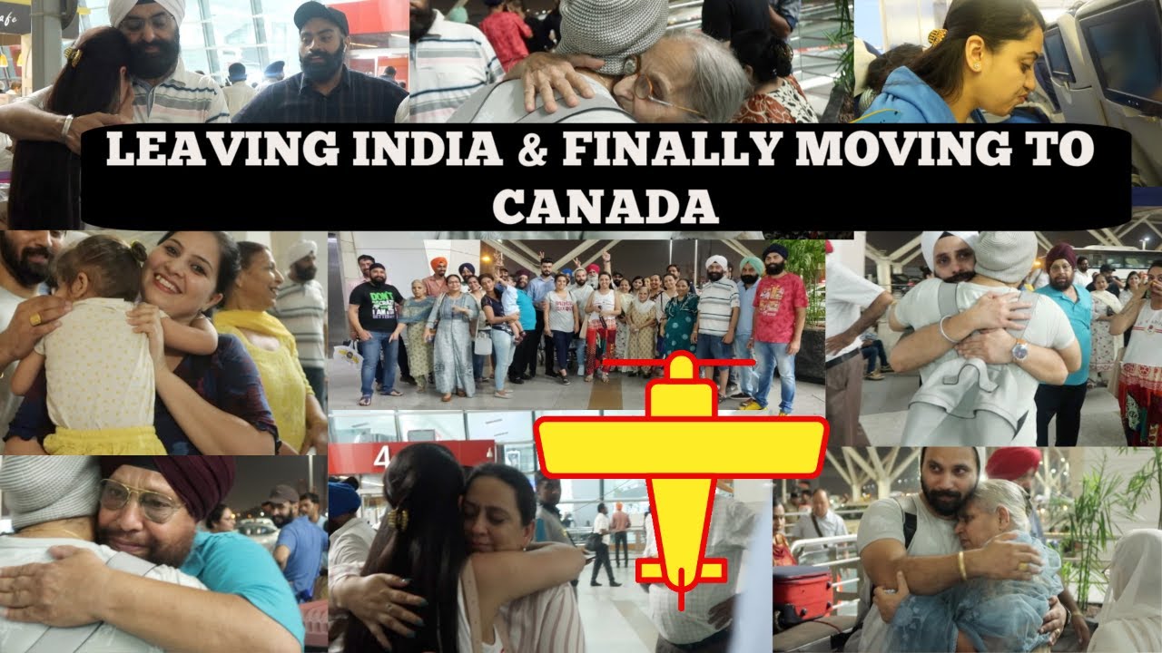 Leaving India and Moving To Canada : An Emotional Vlog | CANADA