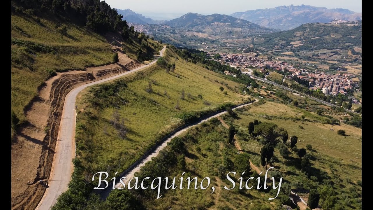 Bisacquino, Sicily (4k Drone Video #2)