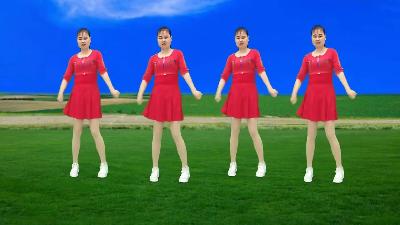 新版64步网红舞《究竟为了啥》听着舒服，好看易学
