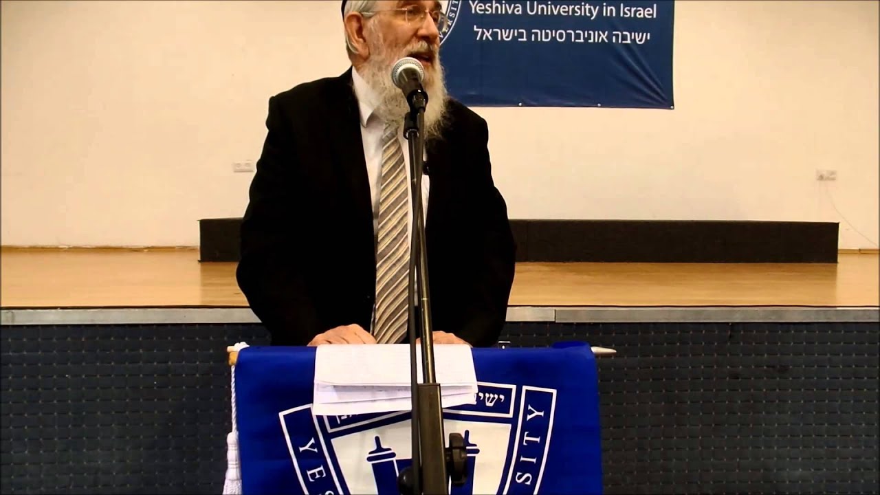 Rabbi Dovid Miller's hesped for Rav Aharon Lichtenstein zt
