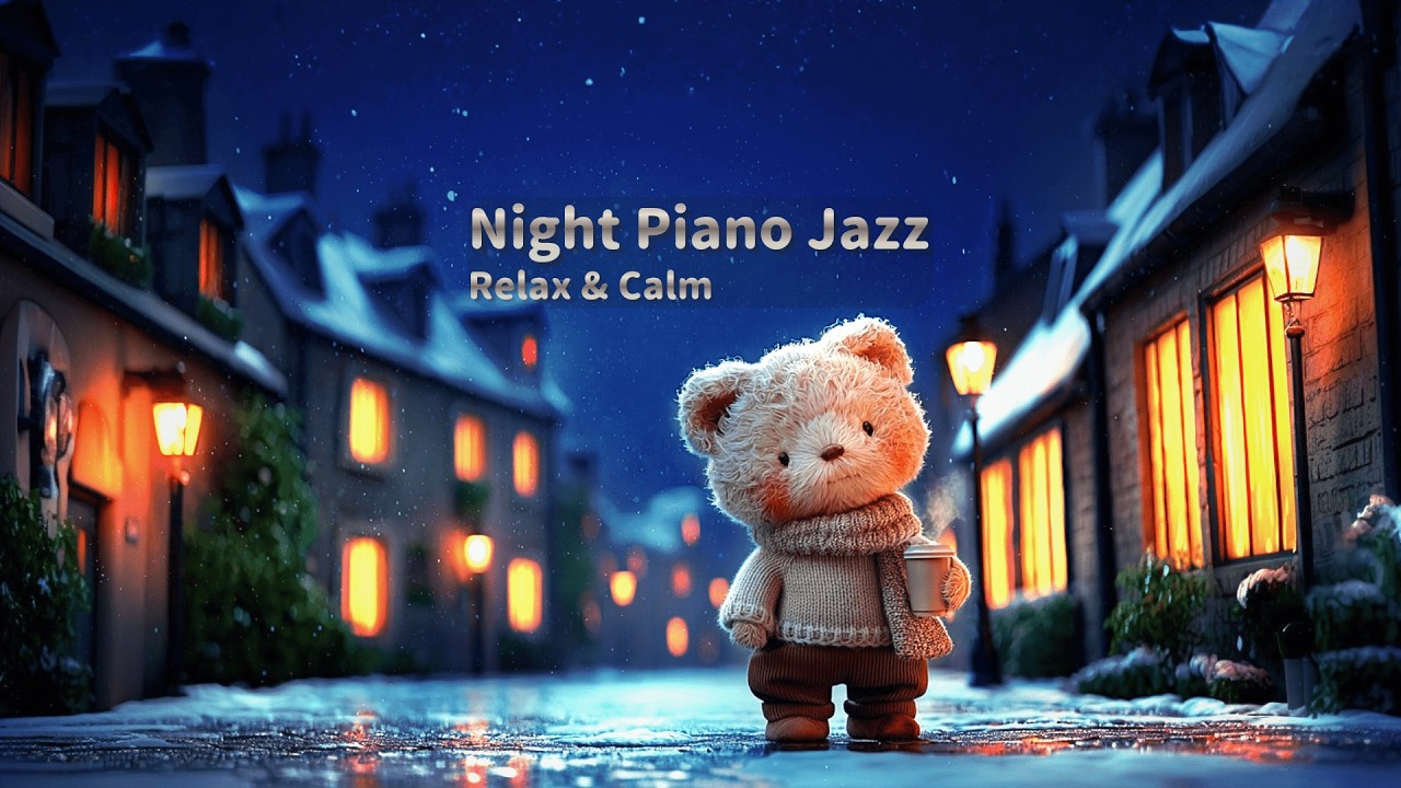 【夜のピアノジャズ】心を落ち着かせる、金曜の夜｜Night Piano Jazz