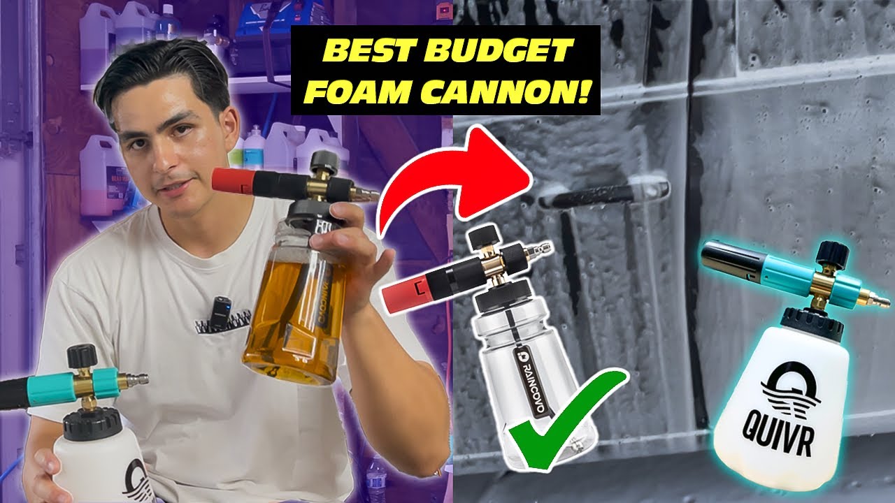 Raincovo Snow Pro Review &ndash; Better Than the Quivr Foam Cannon?