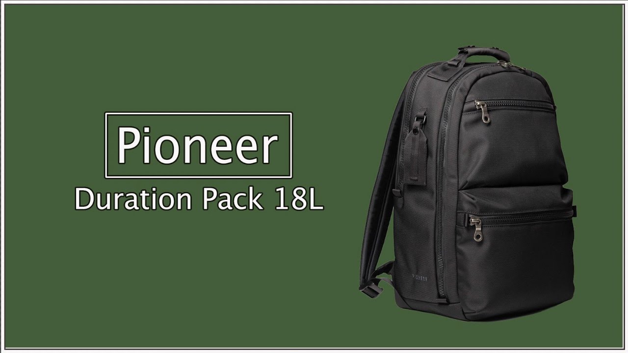 Pioneer Duration Pack | Professional, Timeless & Durable Pack