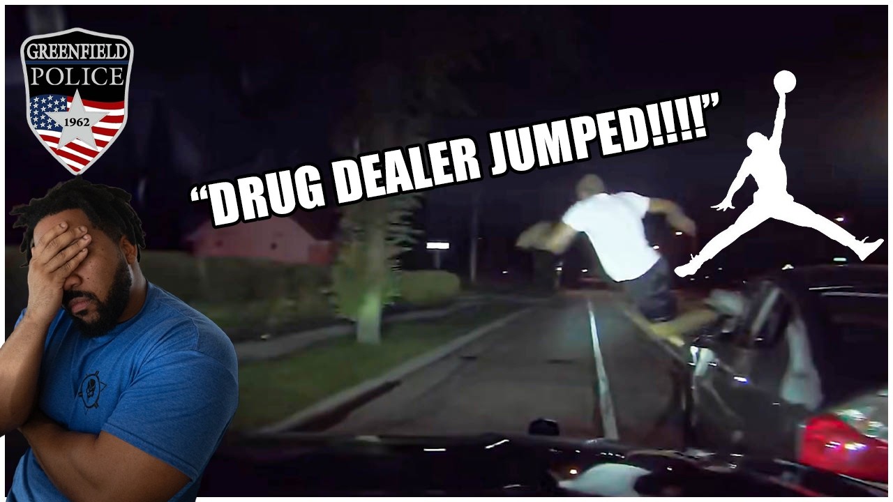 Drug Dealer in INFINITY G35x JUMPS out the F***ING WINDOW during Chase w/ Wisconsin Police!