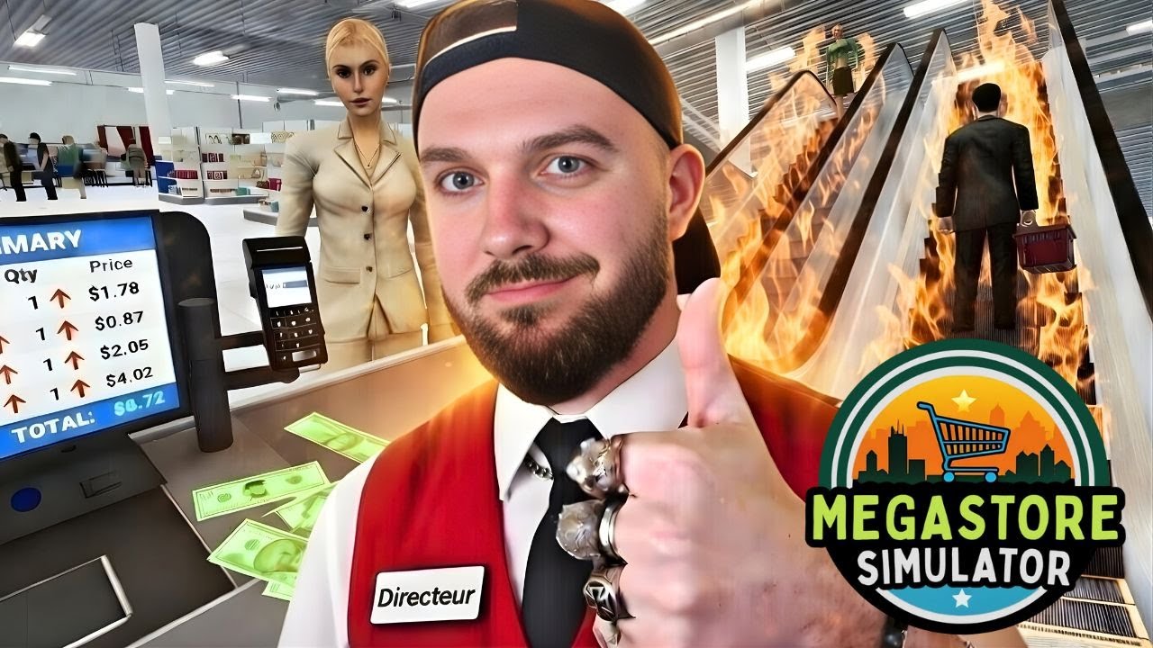 J'OUVRE UN CENTRE COMMERCIAL QUI ARNAQUE LES CLIENTS! 💸 | Megastore Simulator (Jeu Complet)
