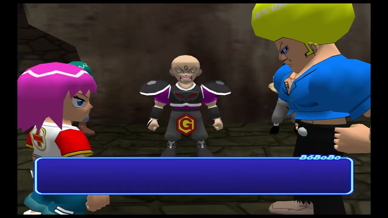 Bobobo-bo Bo-bobo Escape!! Hajike Royale (GameCube) Dolphin Emulator Gameplay [4K60fps]