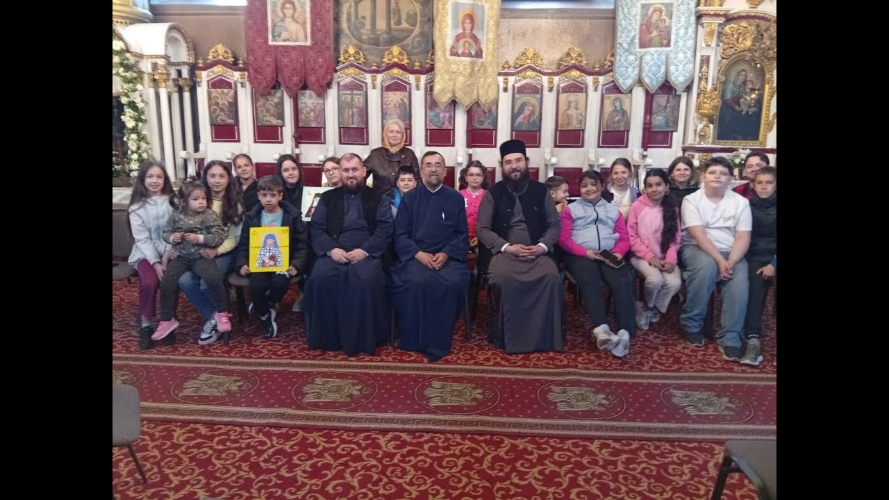 CONCURS NAȚIONAL CATEHETIC  HRISTOS ÎMPĂRTĂȘIT COPIILOR  2025 -PAROHIA BOZOVICI