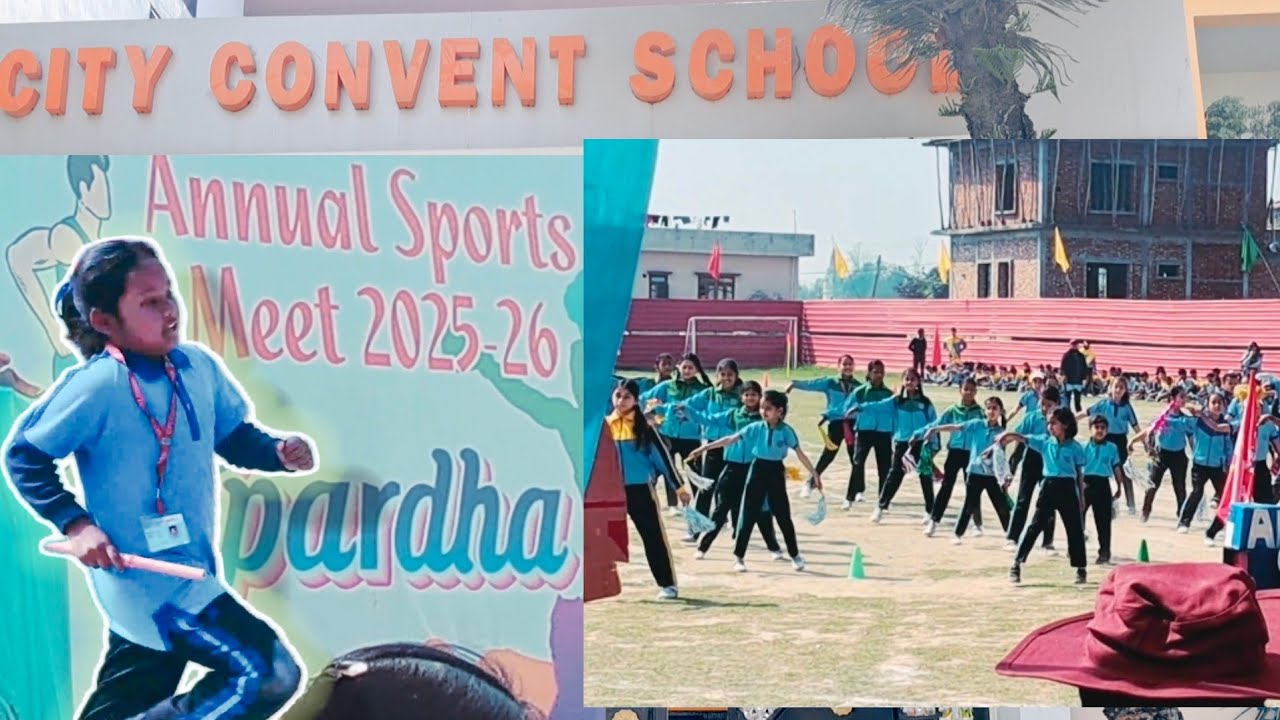 City convent school  sports  game #viralvlog #ytstudioes 