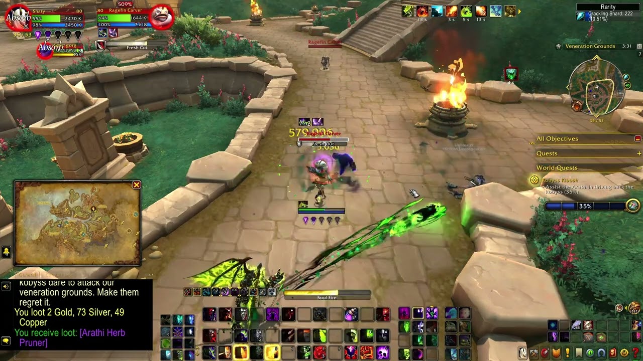 WoW World Quest | Kobyss Kibosh - The War Within (Horde)