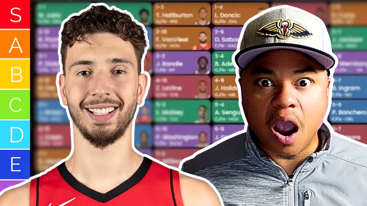 📊UPDATED - TOP 50 NBA Fantasy Basketball Rankings & Tiers