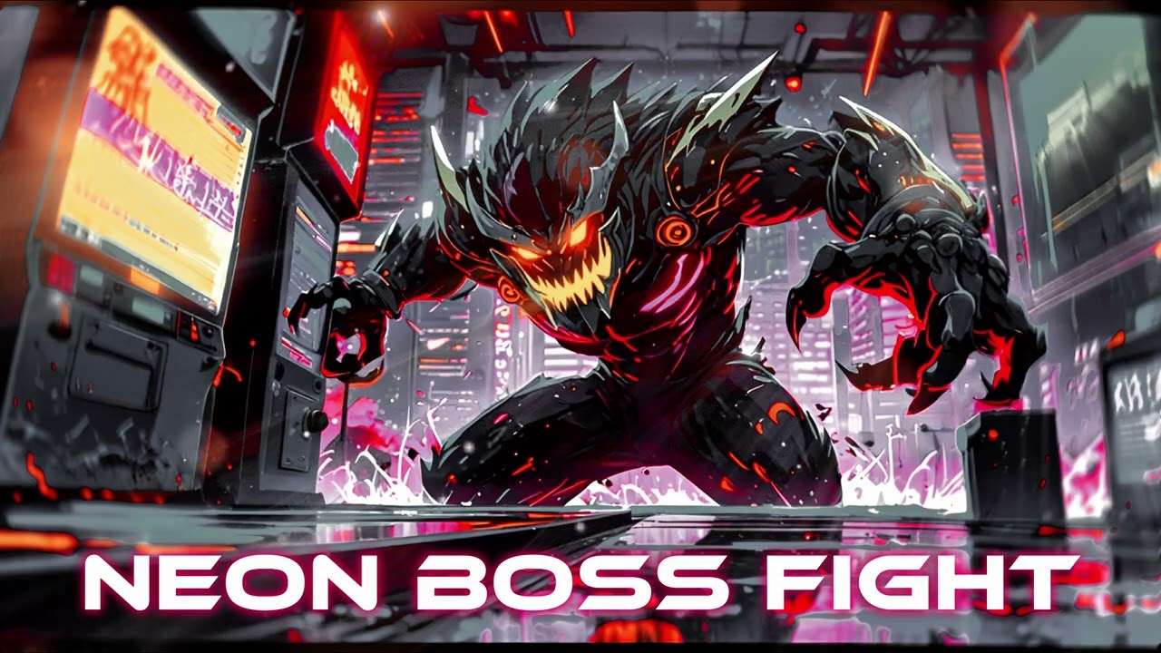 Neon Boss Fight &mdash; Chiptune &times; Dubstep Battle Theme ⚔️