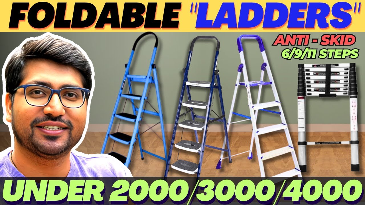 TOP 3🔥Best Ladder For Home Use In India🔥Best Aluminium Ladder In India🔥Best Telescopic Ladder 2026