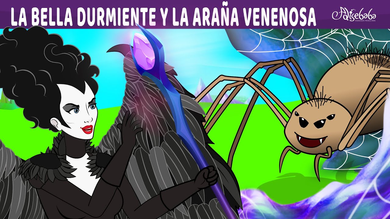 La Bella Durmiente y la Araña Venenosa | Cuentos infantiles para dormir en Español