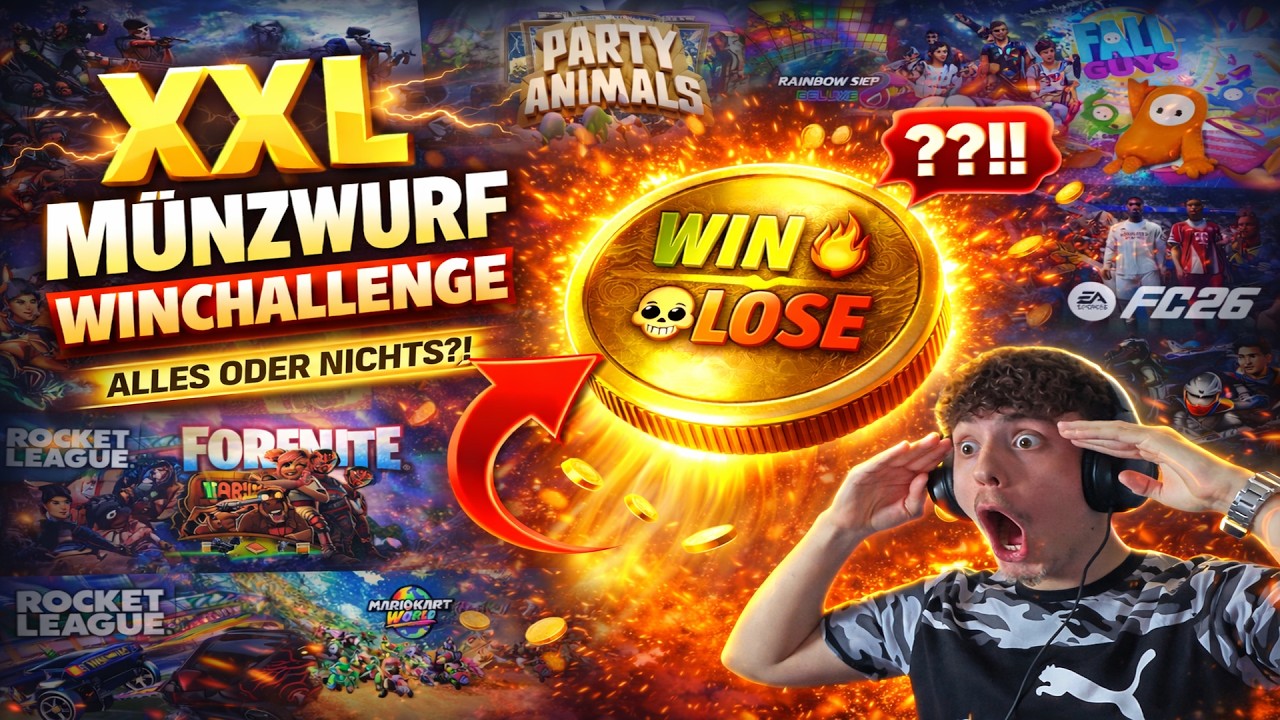 XXL Münzwurf Winchallenge Teil 1 | UNCUT |