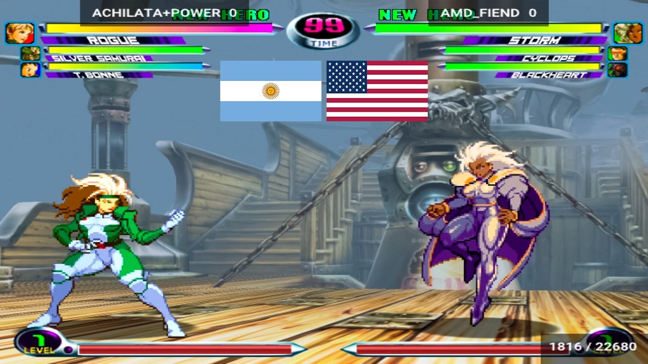 Marvel Vs. Capcom 2 - Achilata Vs Amd Fiend