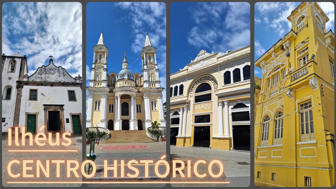 Um passeio pelo Centro Hist&oacute;rico de Ilh&eacute;us Bahia.