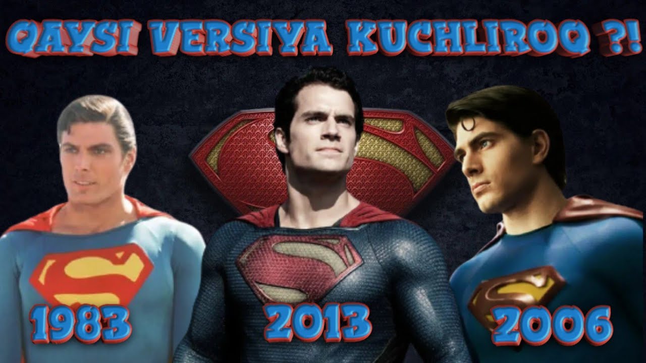 Superman   •   Kinomatografiya tarixidagi eng kuchli personaj ?! #Qanchalik loyihasi