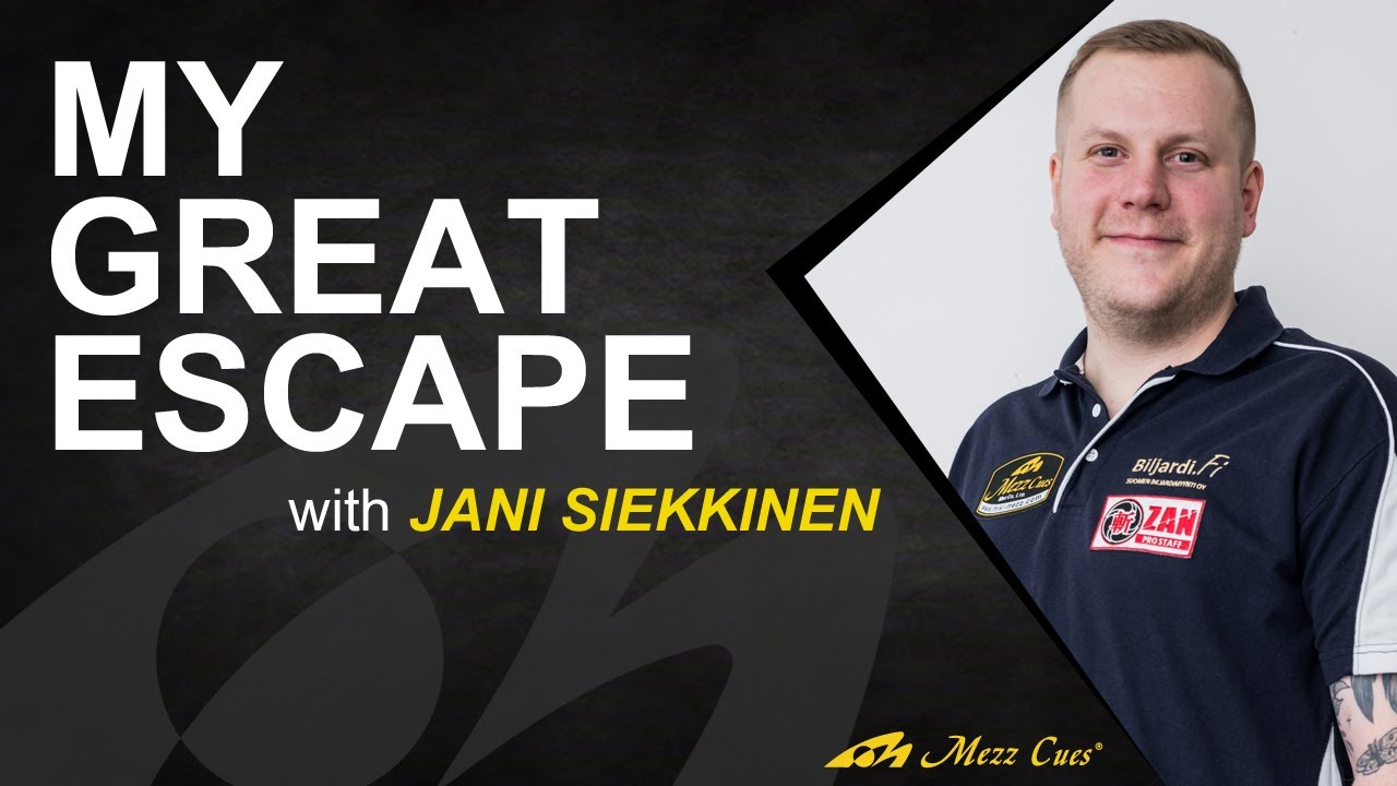 My Great Escape with Jani Siekkinen | Pro Pool Lesson | Mezz Cues