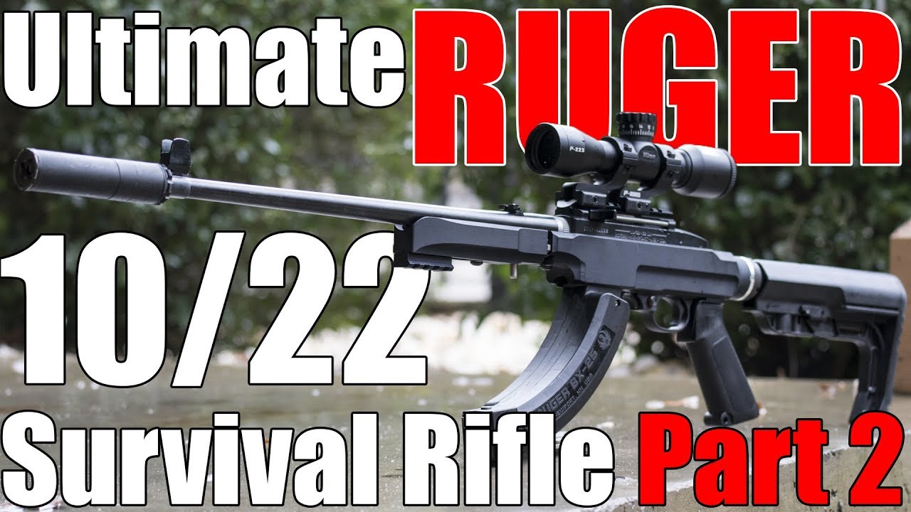 Сборка Ultimate Ruger 10/22 Bugout, часть 2