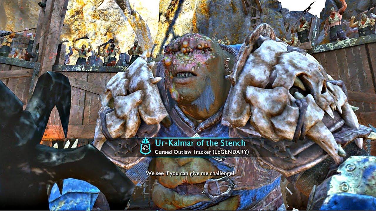 Shadow of War - Outlaw DLC Overlord vs Overlord Online Pit Fights Max Levels