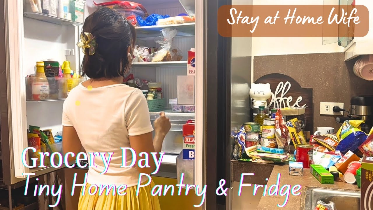 Monthly Grocery Haul (Philippines): Tiny Pantry and Fridge Restock