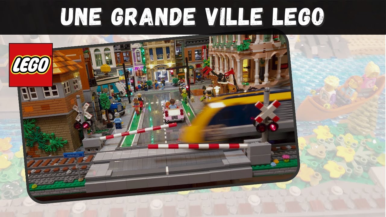 La grande visite d'une ville Lego