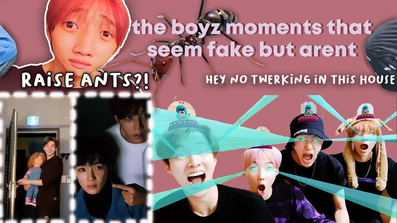 the boyz moments that seem fake but arent pt.1