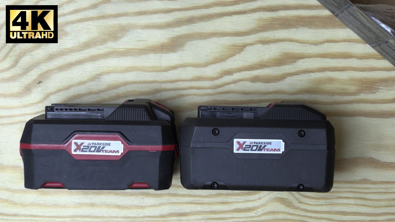 1von2| neuer 20 V / 8 Ah Akku - Lidl Parkside PERFORMANCE 20 V Smart Akku PAPS 208 A1 8 Ah