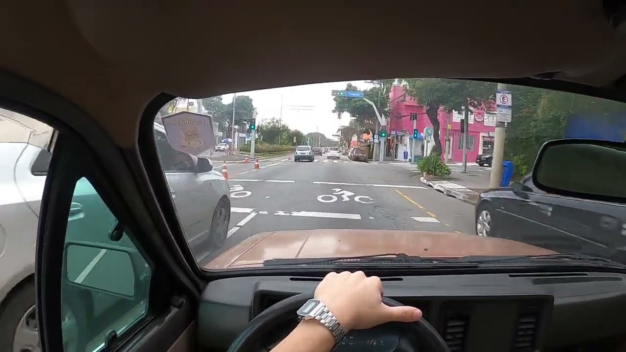 Passeio de Chevette Hatch Aspirado no Domingo [ASMR]
