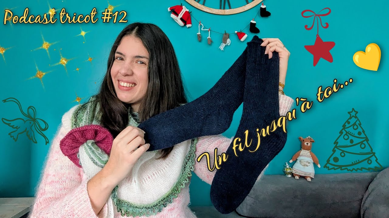 Podcast tricot #12 : grande nouvelle !!! ~ Un fil jusqu'à toi... 💛
