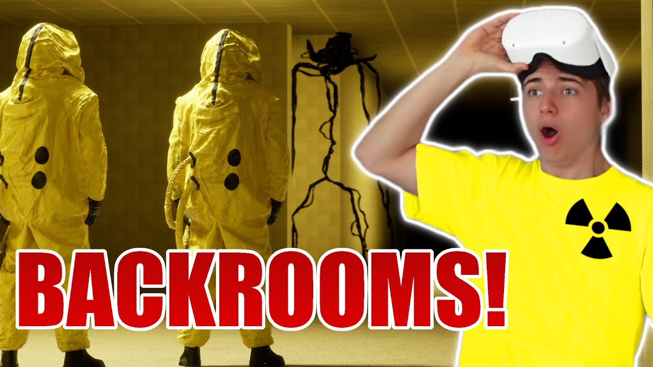 BETRETE niemals die BACKROOMS in VR! | Escape The Backrooms