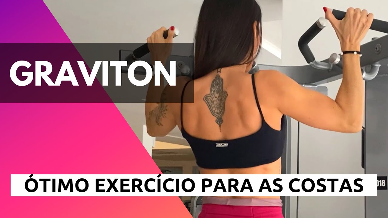 GRAVITON Aprenda como usar no seu treino de costas