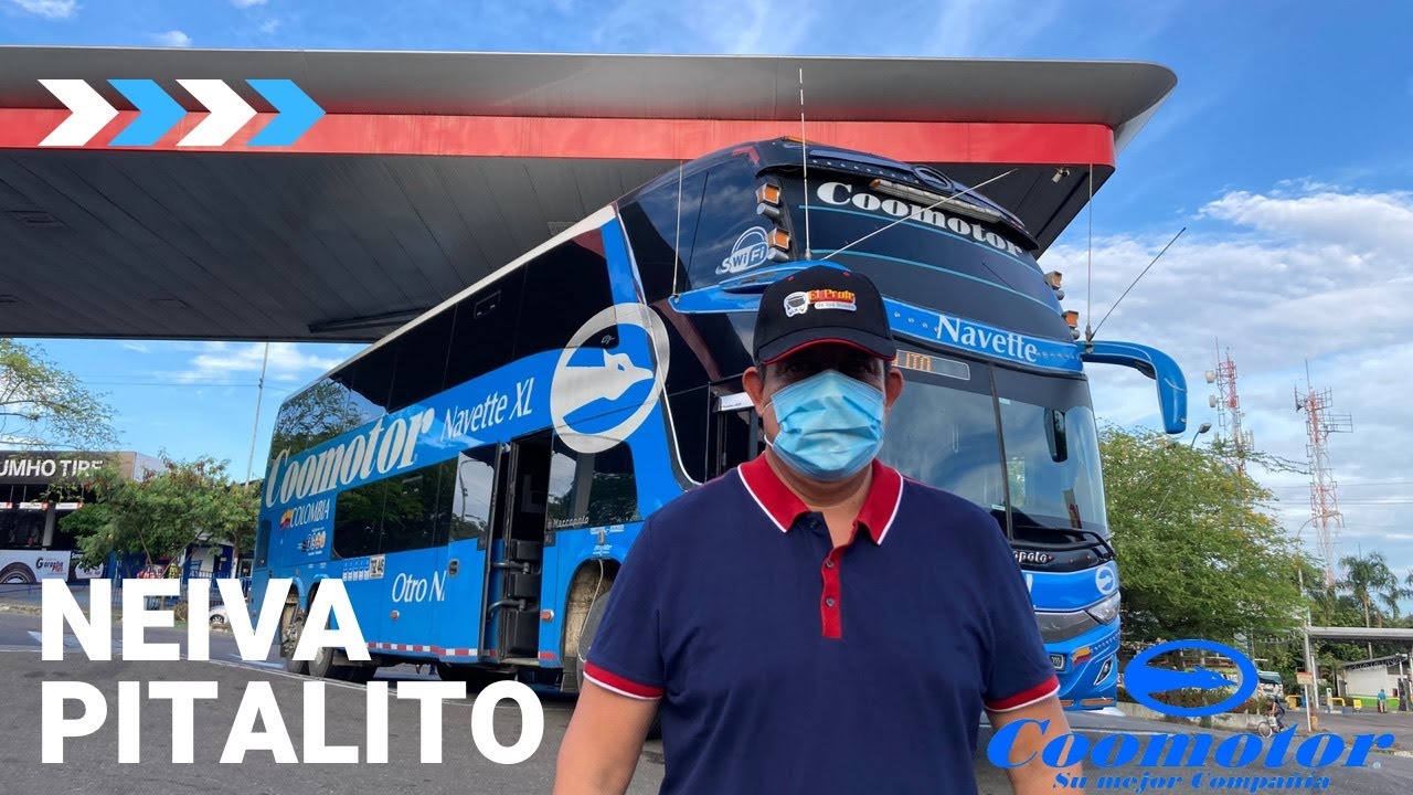 Aventura de viaje Neiva - Pitalito en Bus de dos Pisos #scania #marcopolo #coomotor