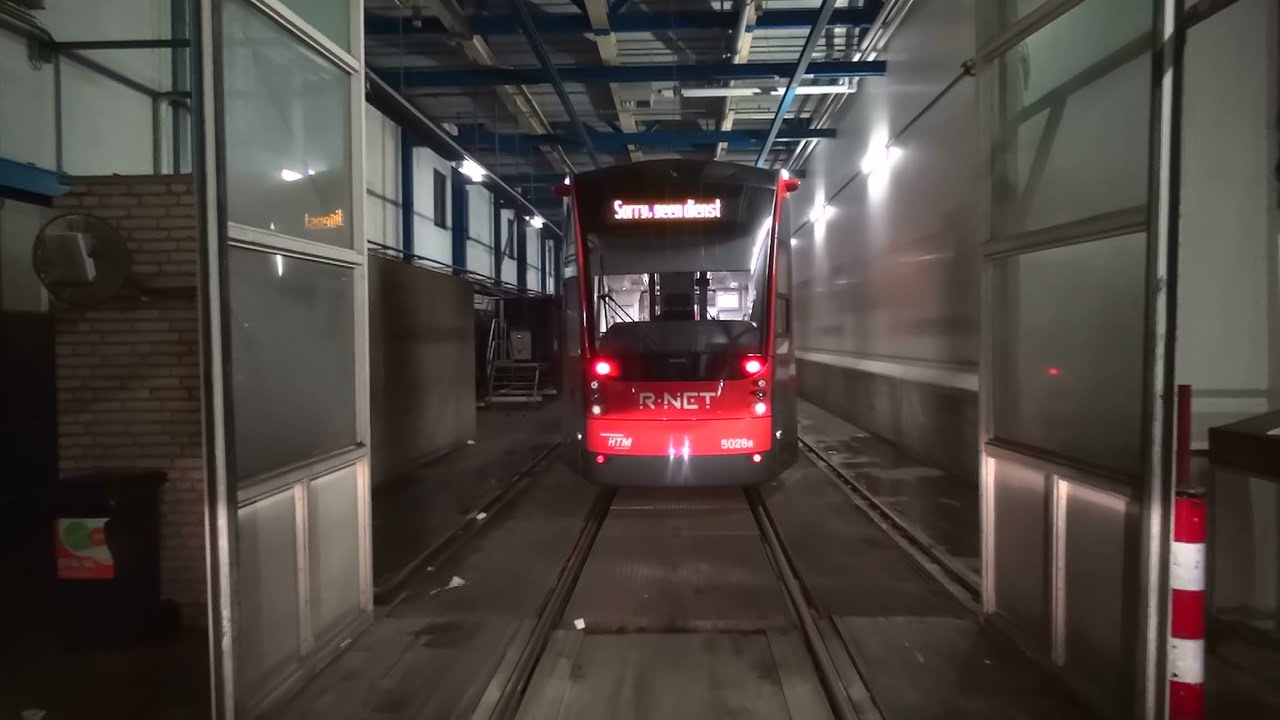HTM MAT-rit R-NET tramlijn 2 Liedschendam Leidsenhage - Remise Zichtenburg | Siemens Avenio 5004