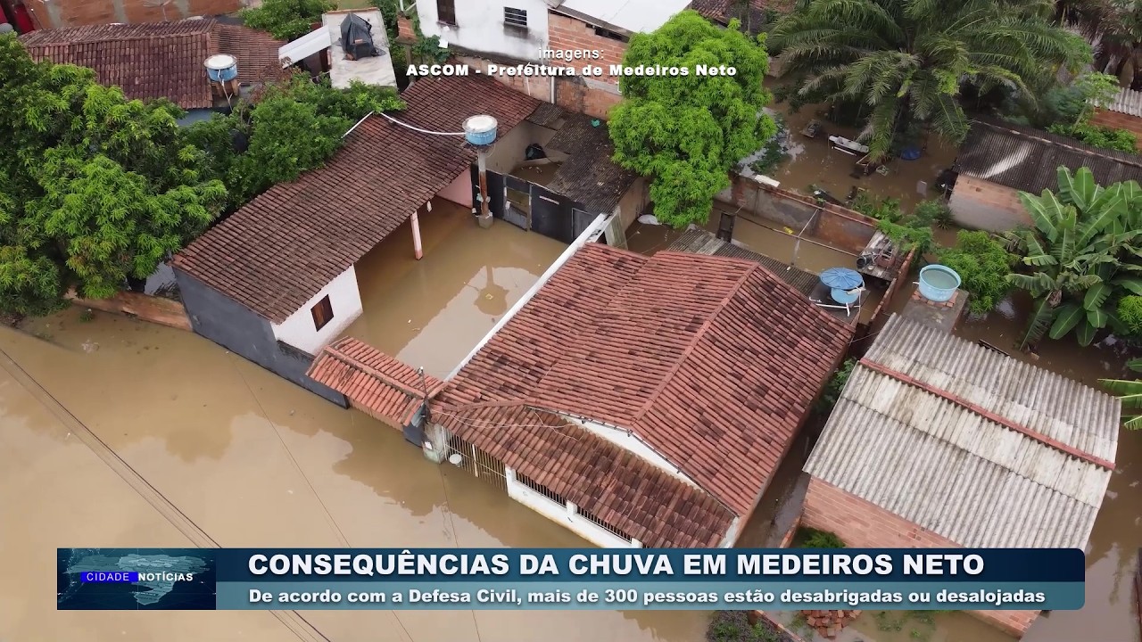 DESALOJADOS PELAS CHUVAS EM MEDEIROS NETO (Exibido 04-03-26)