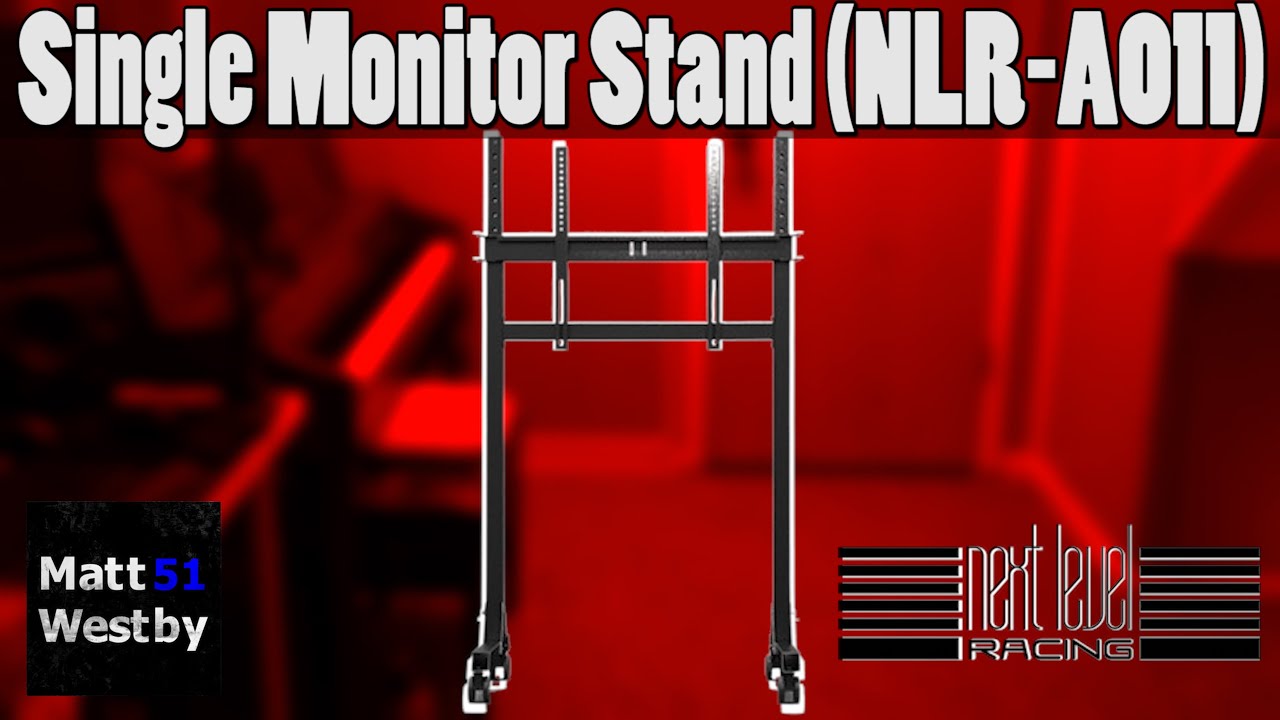 Next Level Racing Single Monitor Stand Review (NLR-A011)