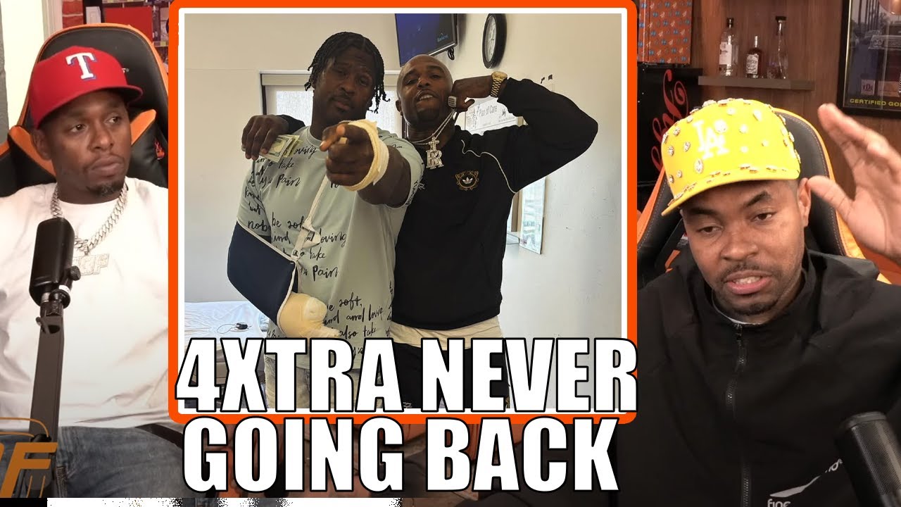 4extras Says he's never Going Back