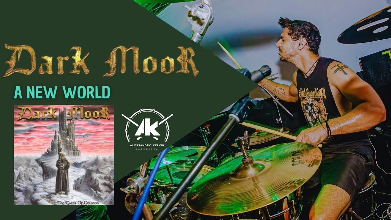 A NEW WORLD -  DARK MOOR l ALESSANDRO KELVIN (DRUMCOVER)