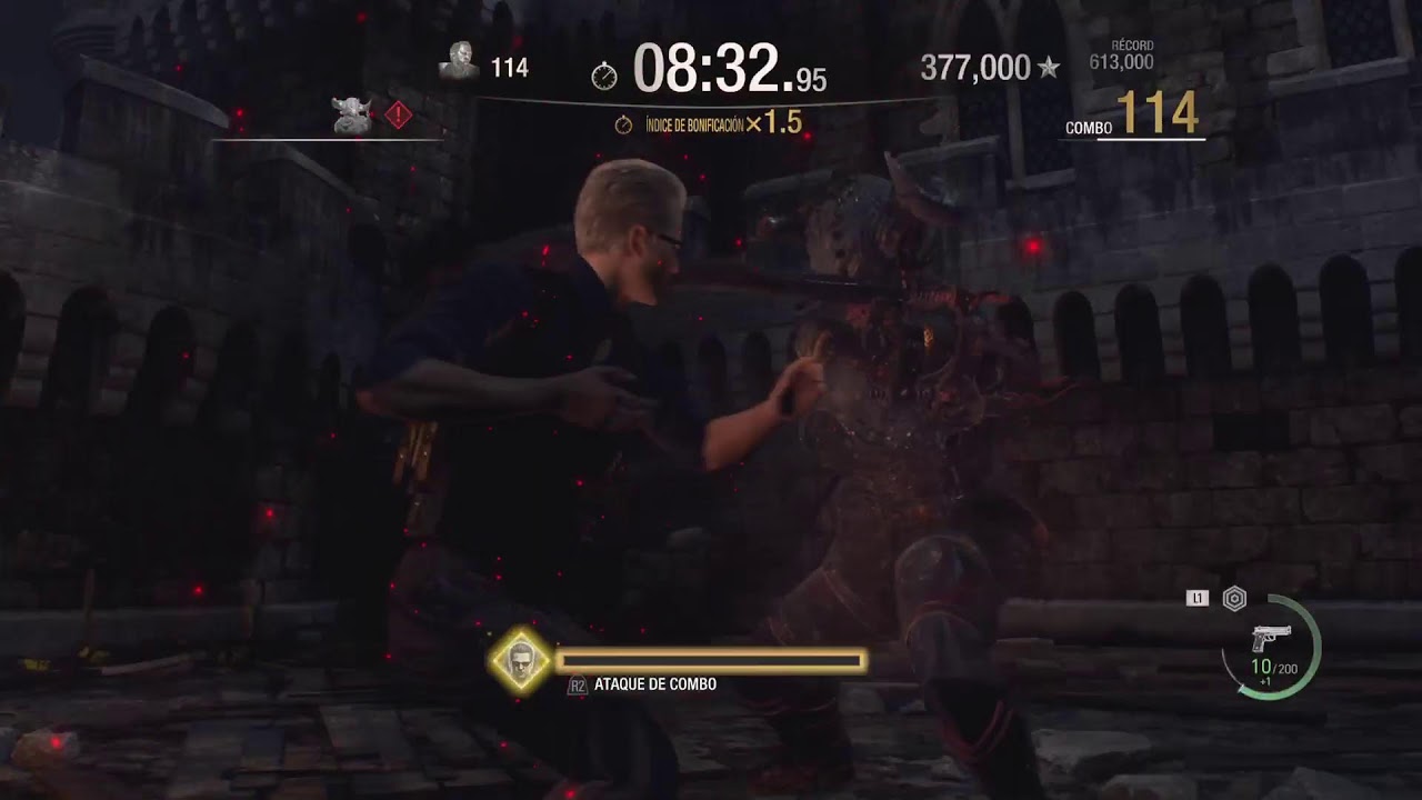 RE4 REMAKE  Modo profesional y platino |Gameplay