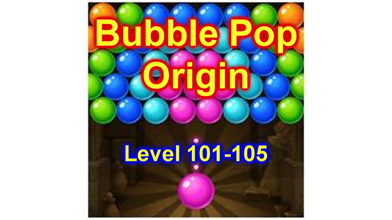 Bubble Pop Origin! Puzzle Game Level 101-105 How To Play