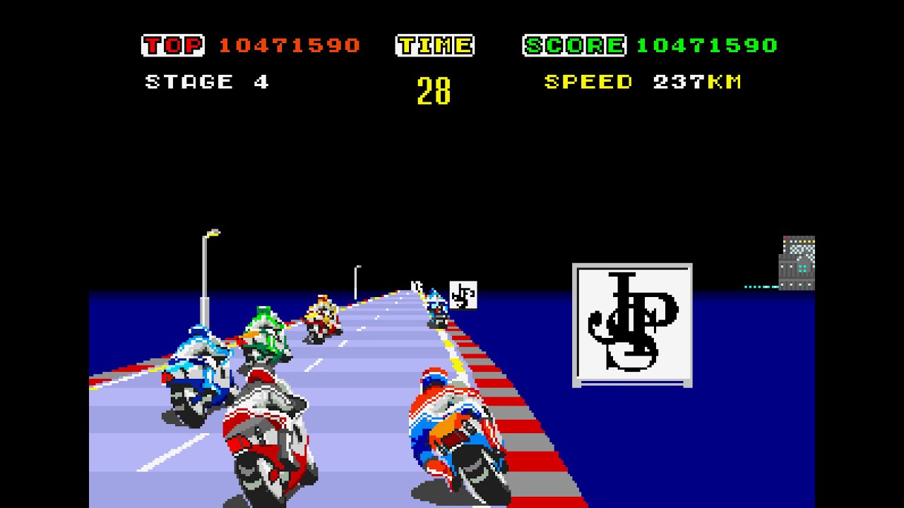 Hang-On arcade 60fps