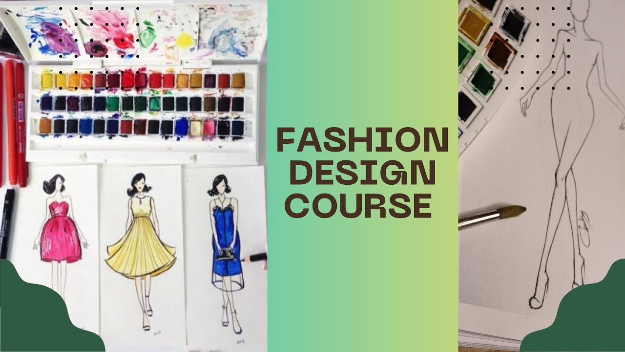 مقدمة عن كورس تصميم الازياء والمحتوي والادوات Fashion Design Course